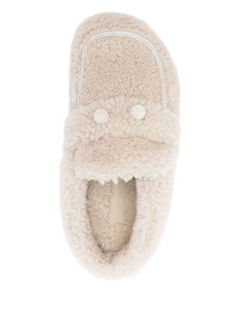 shearling button loafers 4