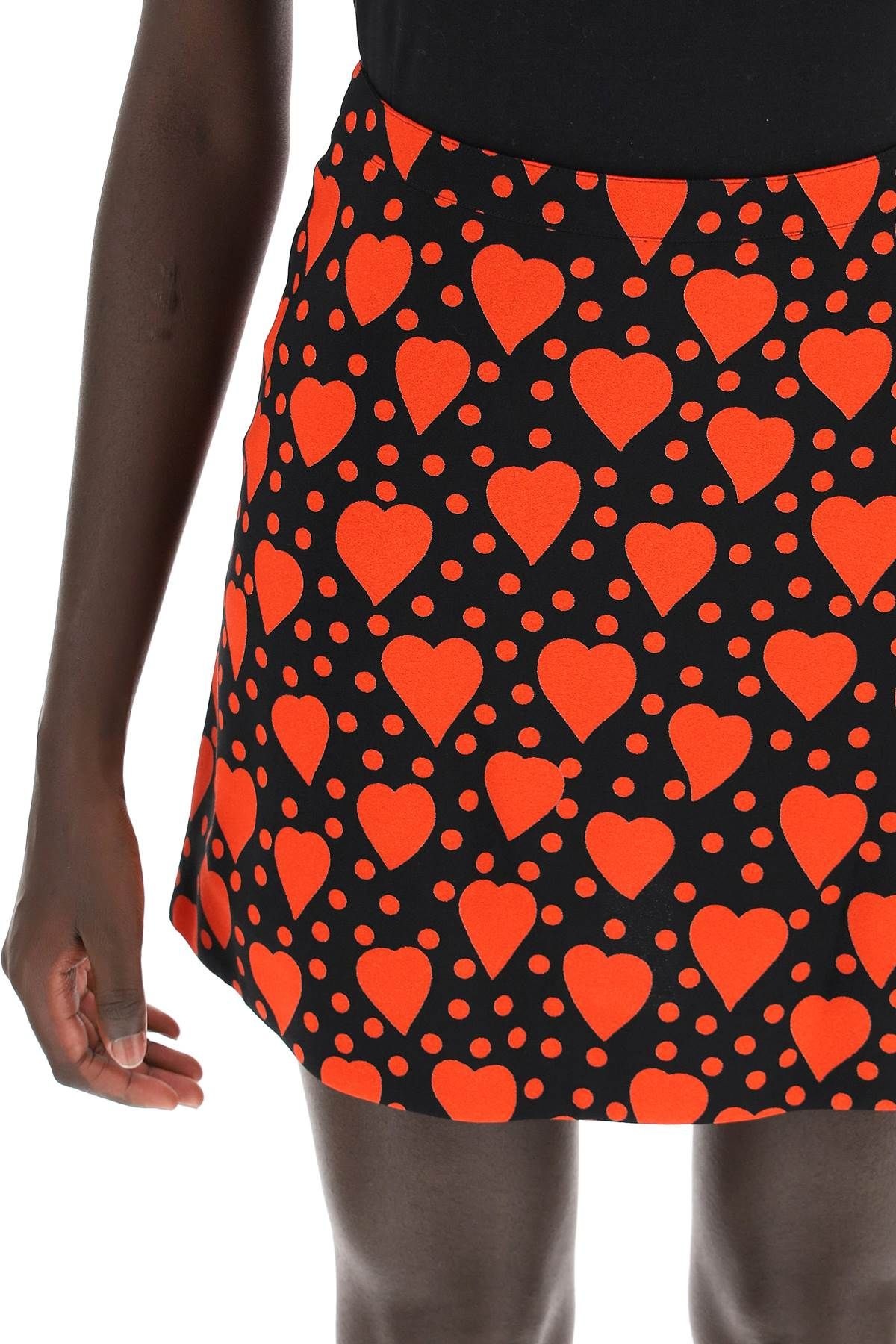 HEARTS AND DOTS MINI SKIRT - 5