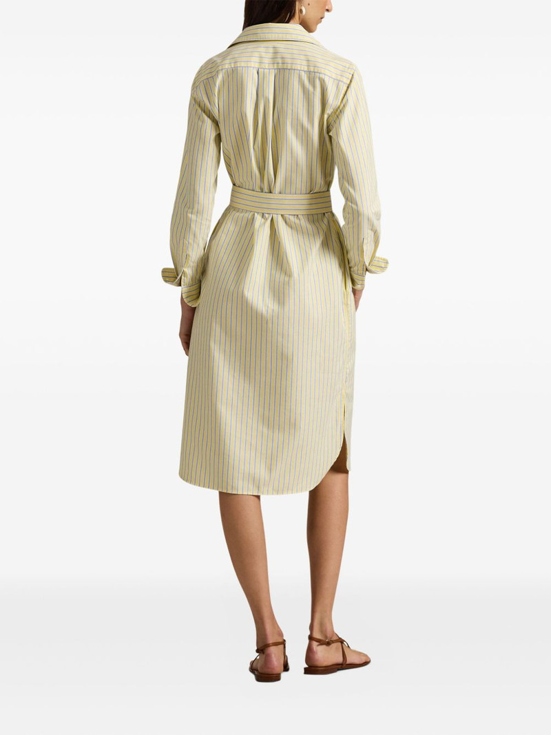 striped belted shirt dress 3