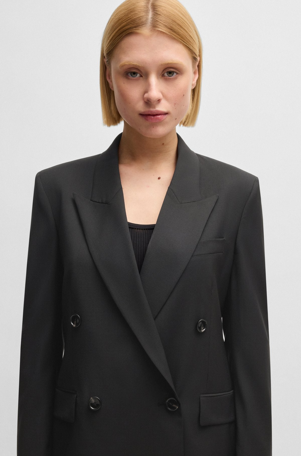 REGULAR-FIT BLAZER IN VIRGIN WOOL - 5