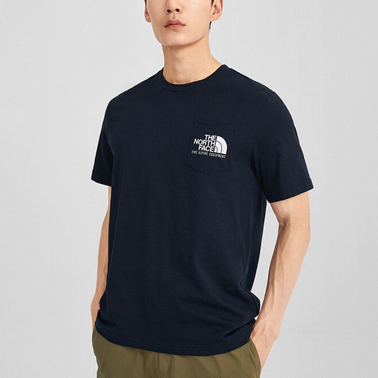 THE NORTH FACE Logo Short Sleeve T-Shirt 'Navy' NF0A4U9L-RG1 - 3