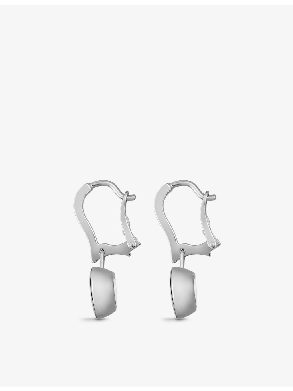 Happy Diamonds 18ct white-gold and 0.10ct diamond earrings - 2