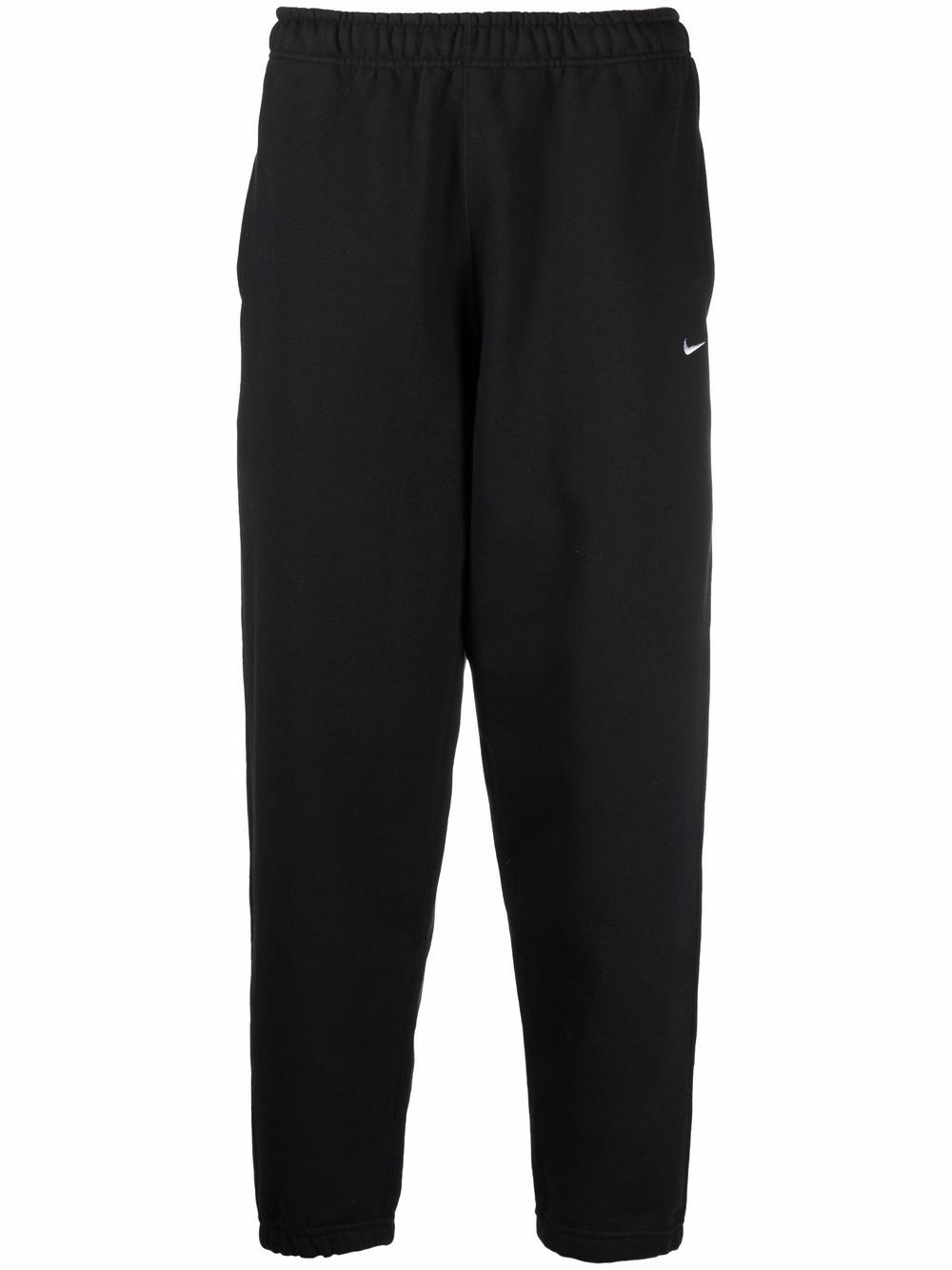 Swoosh logo track pants - 1