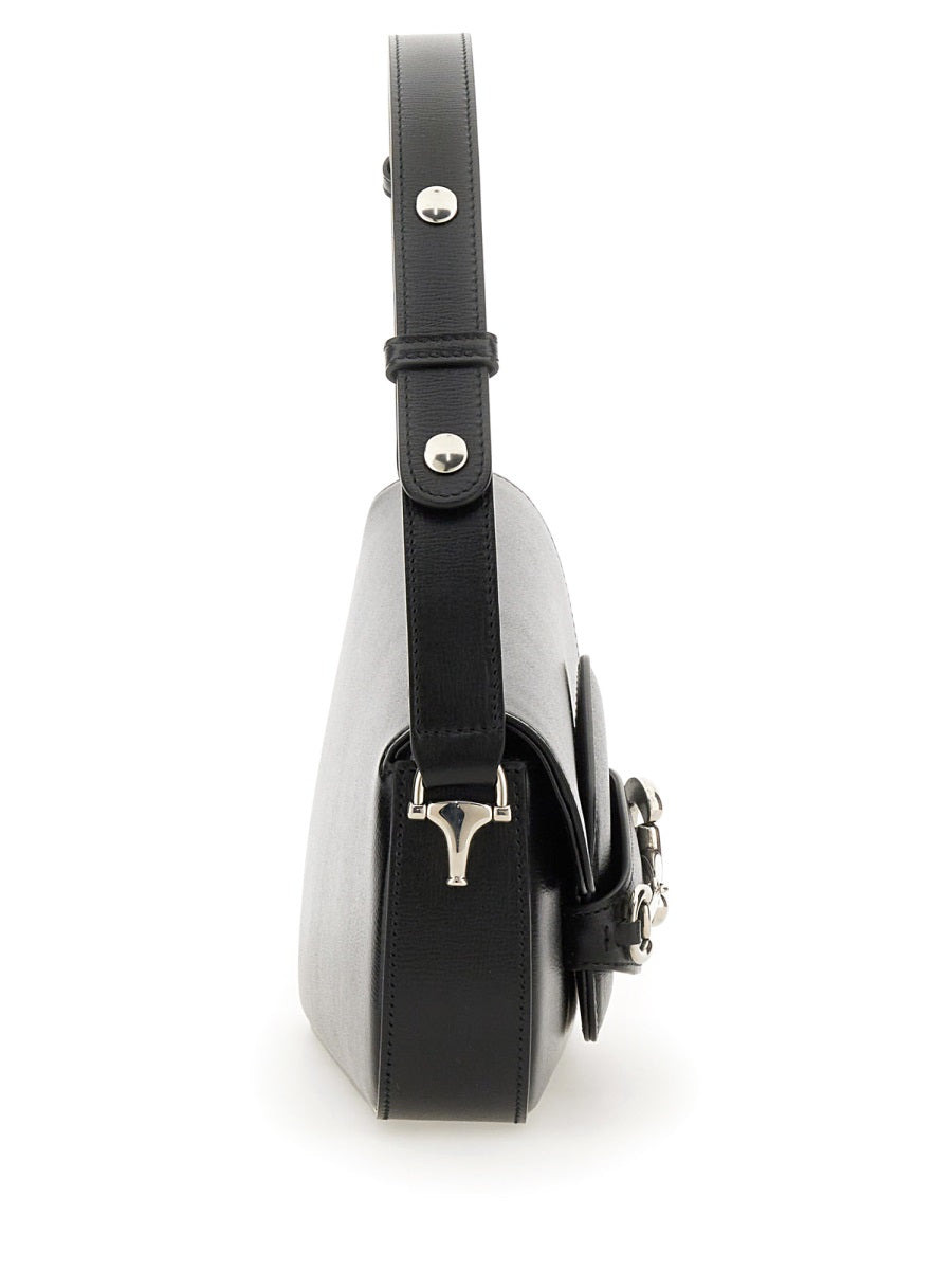 Gucci Women Shoulder Bag "Gucci Horsebit 1955" Small Size - 4