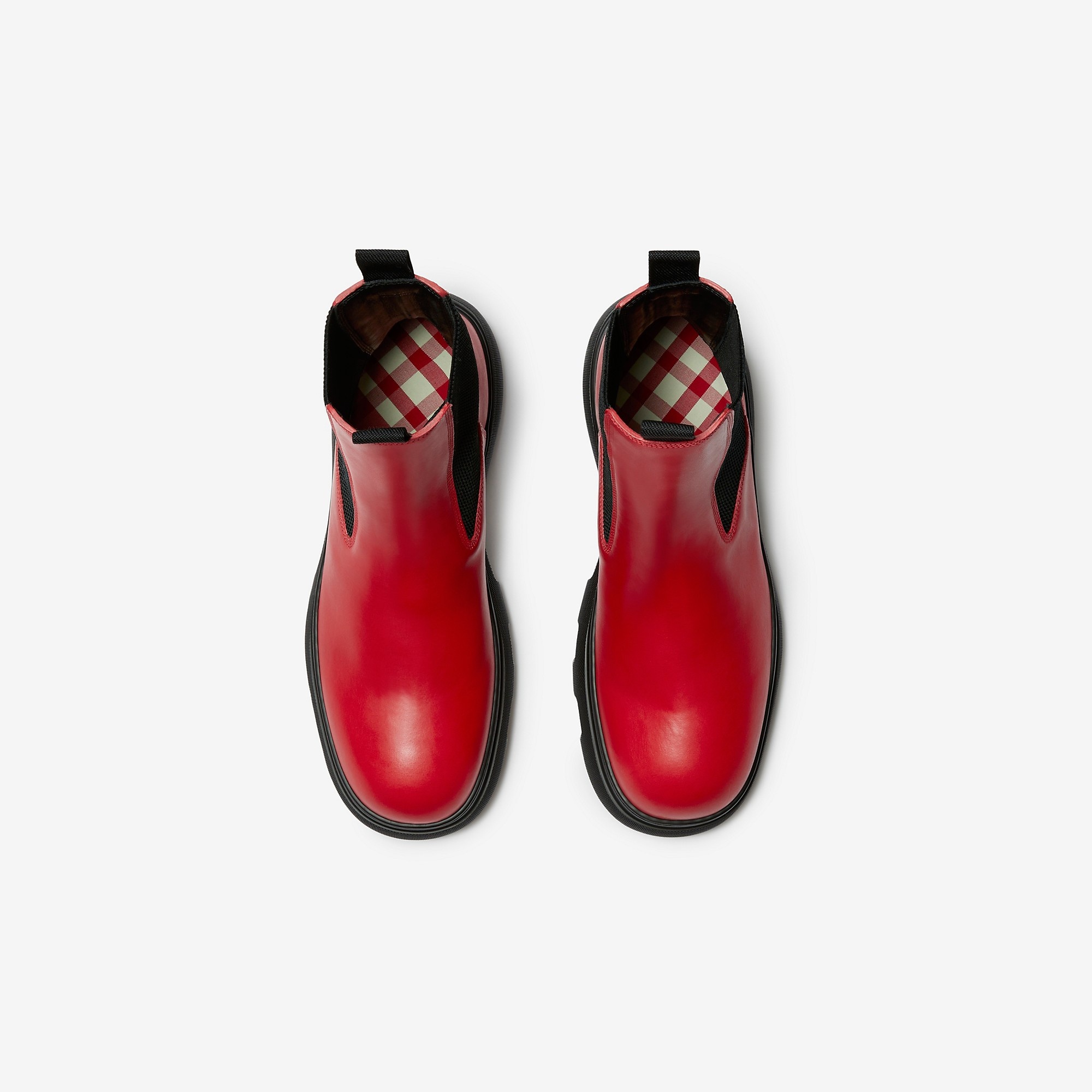 Leather Creeper Chelsea Boots - 5