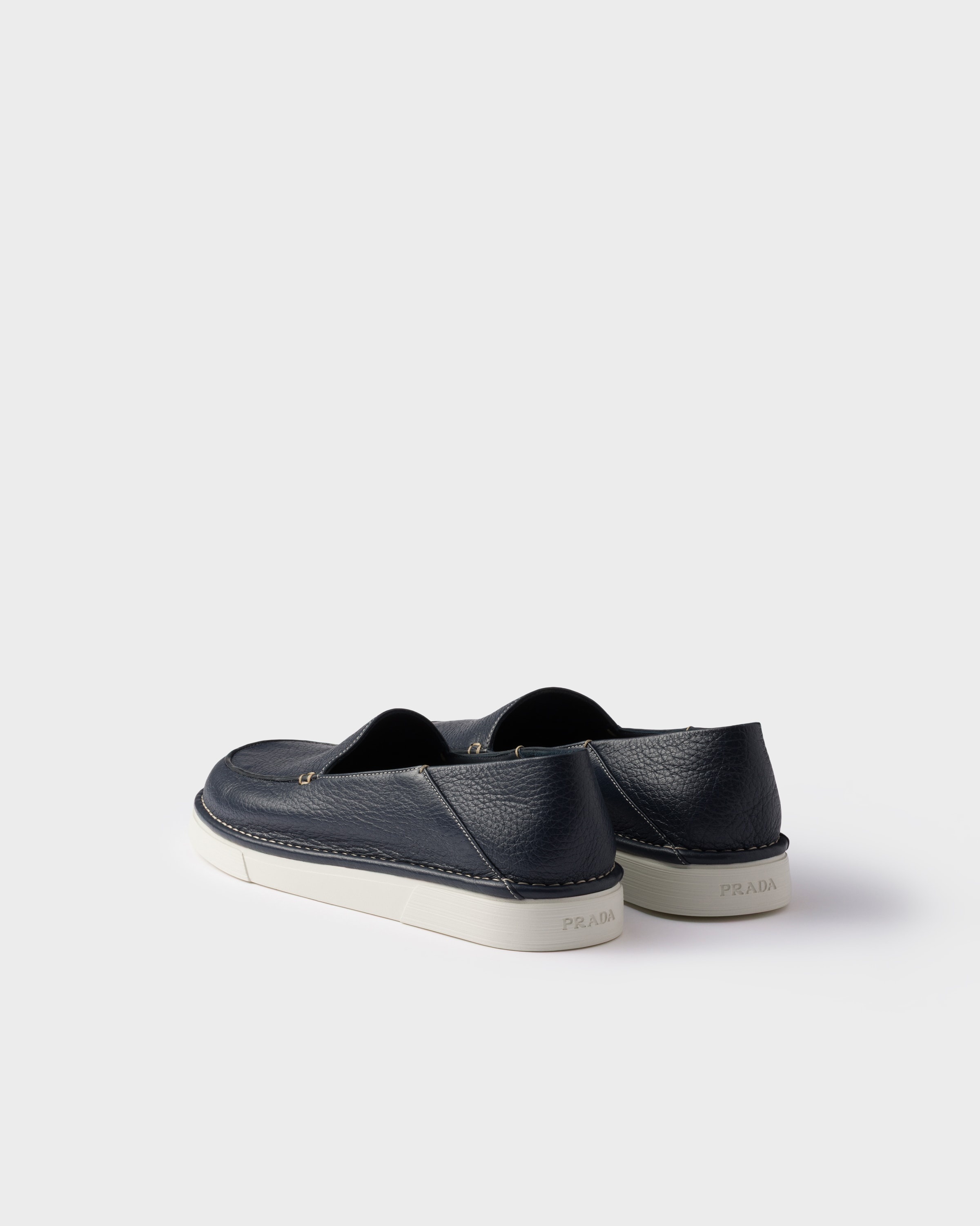 Leather slip-ons - 4