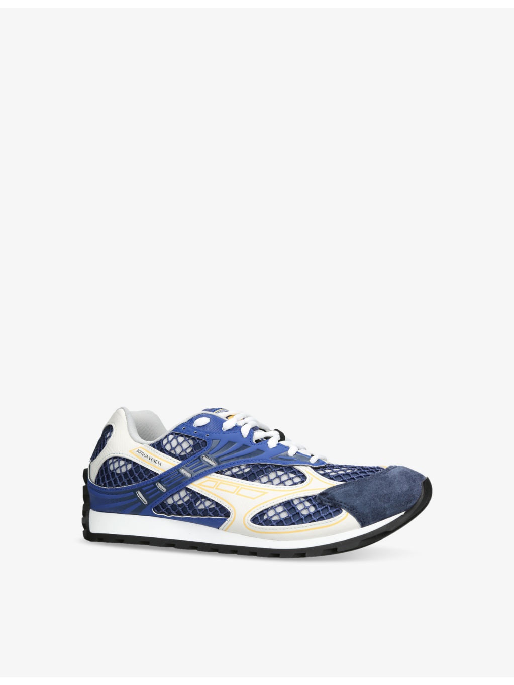 Orbit Contrast-Panel Woven Low-Top Trainers - 3