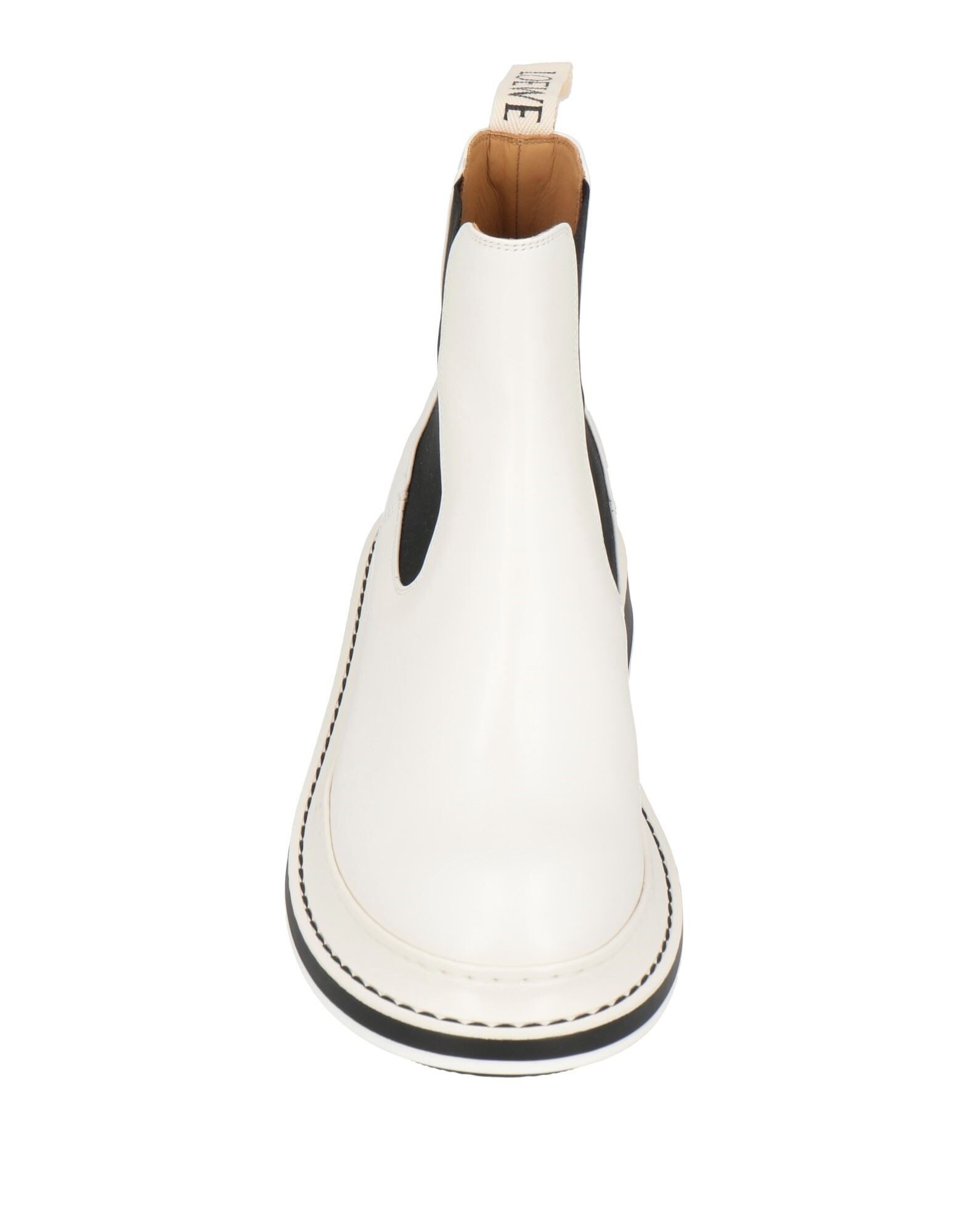 White Women's Ankle Boot - 4
