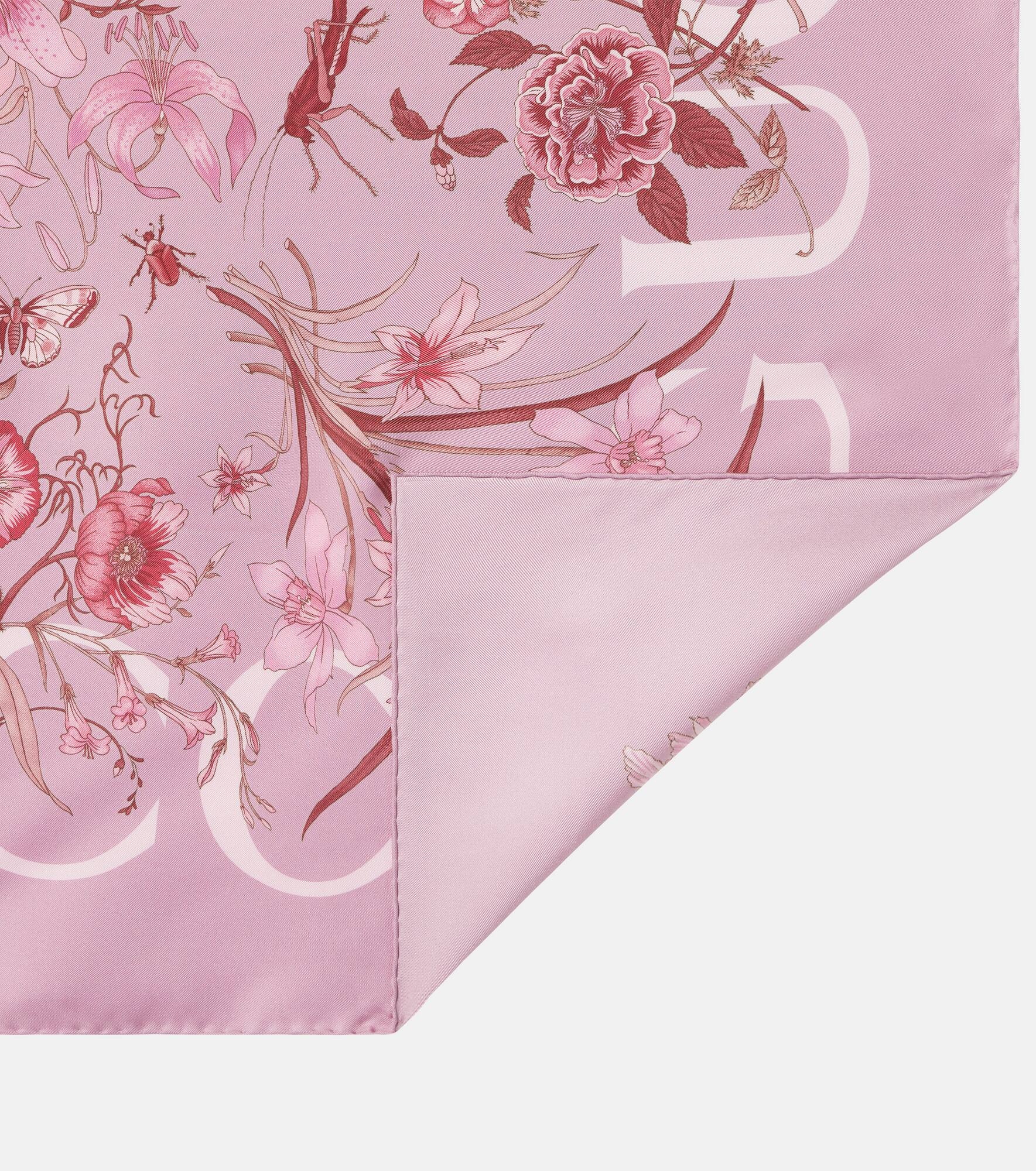GG Shadow silk scarf - 4