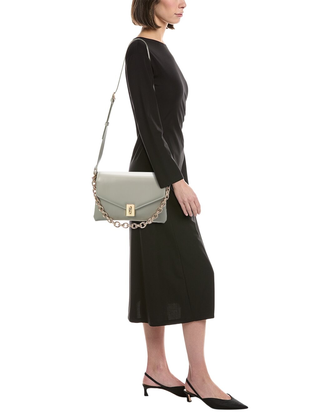 Furla Meridiana Medium Leather Crossbody - 4