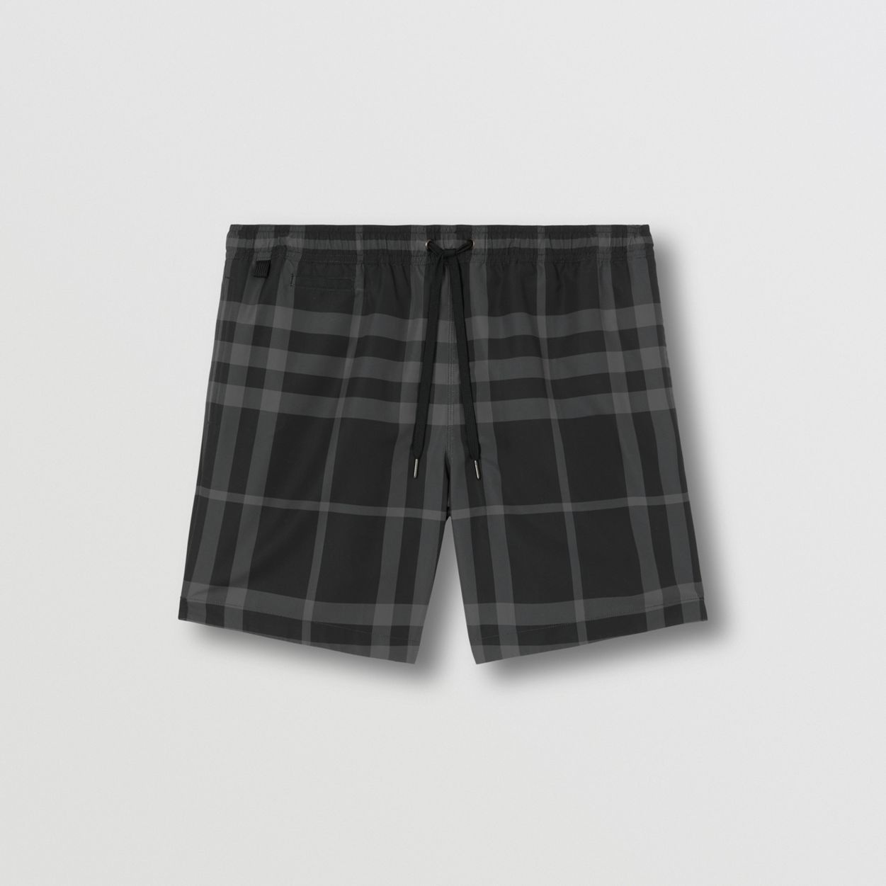 Check Drawcord Swim Shorts - 1