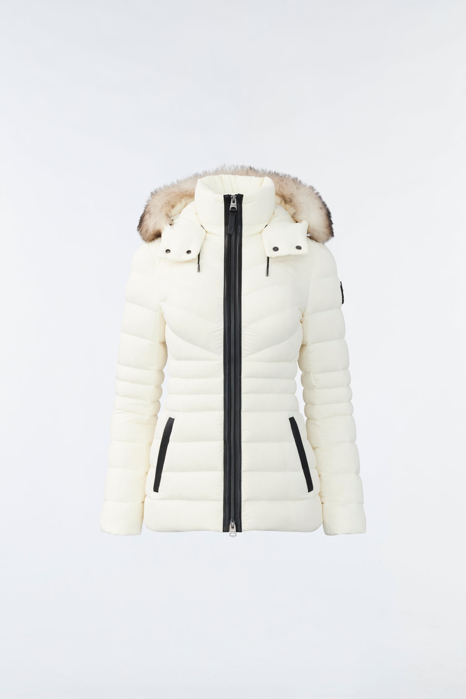 PATSY Agile 360 down jacket with shearling - 1