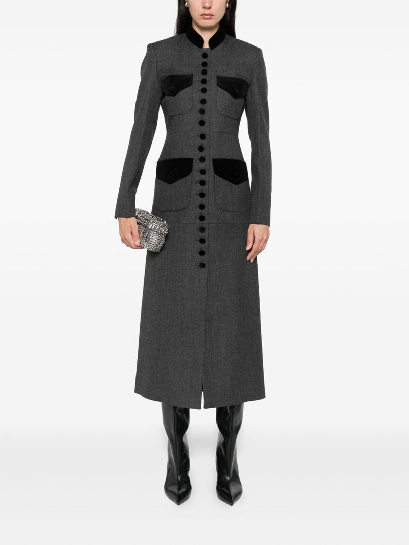 LIBEROWE single-breasted coat outlook