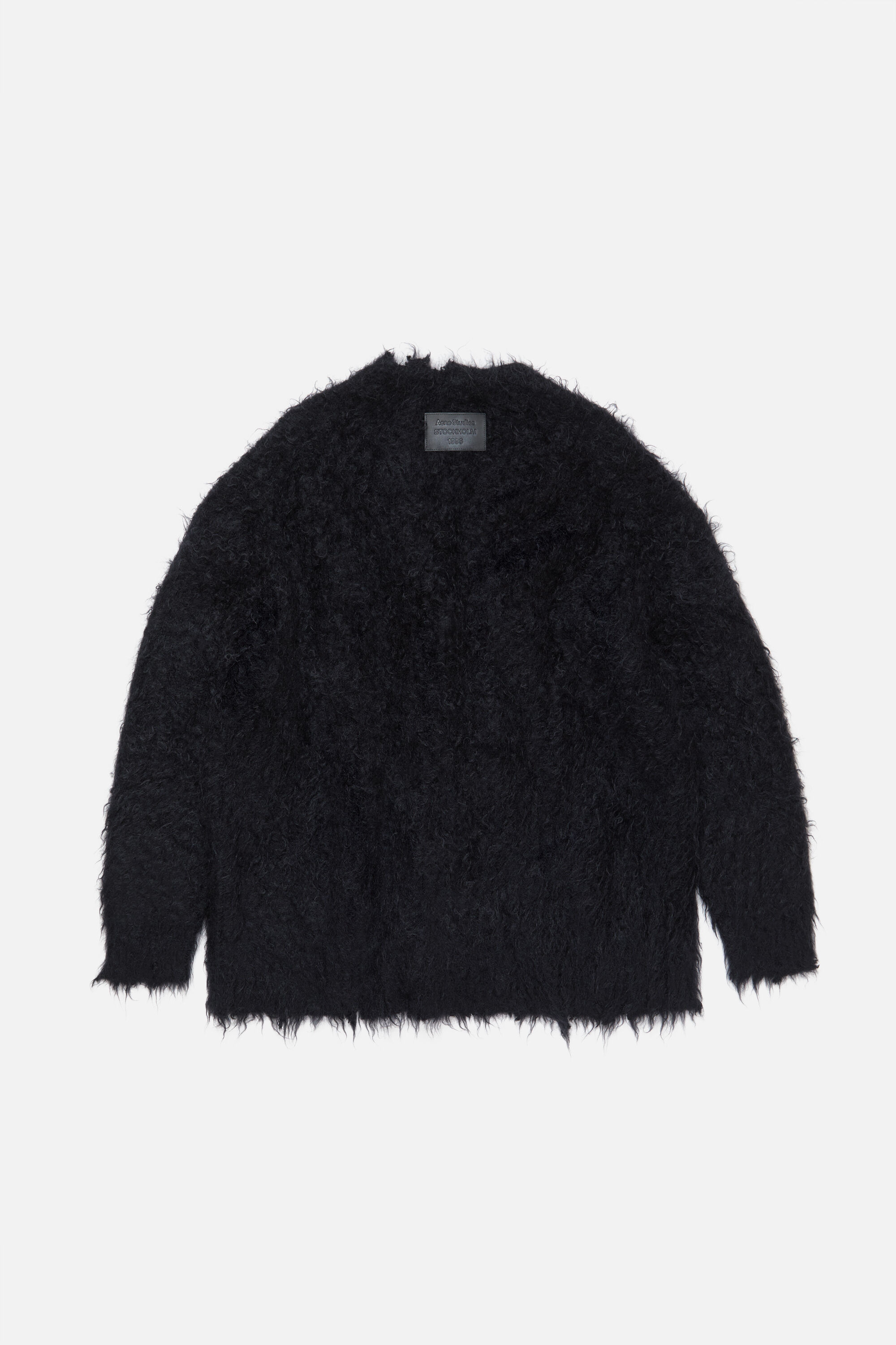 Wool cardigan - Black - 7