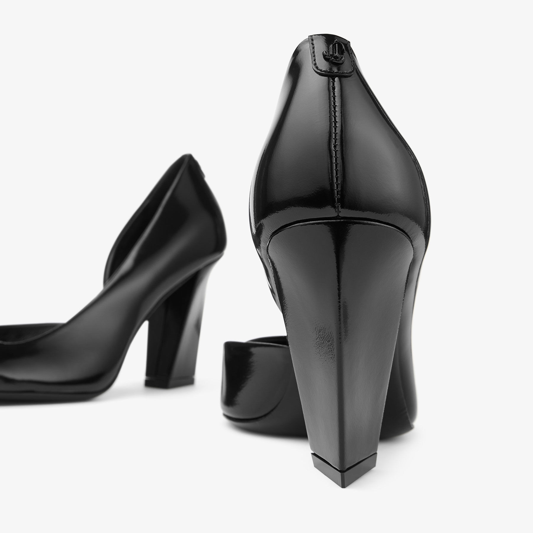 Farren 85
Black Soft Spazzolato Leather Pumps - 4