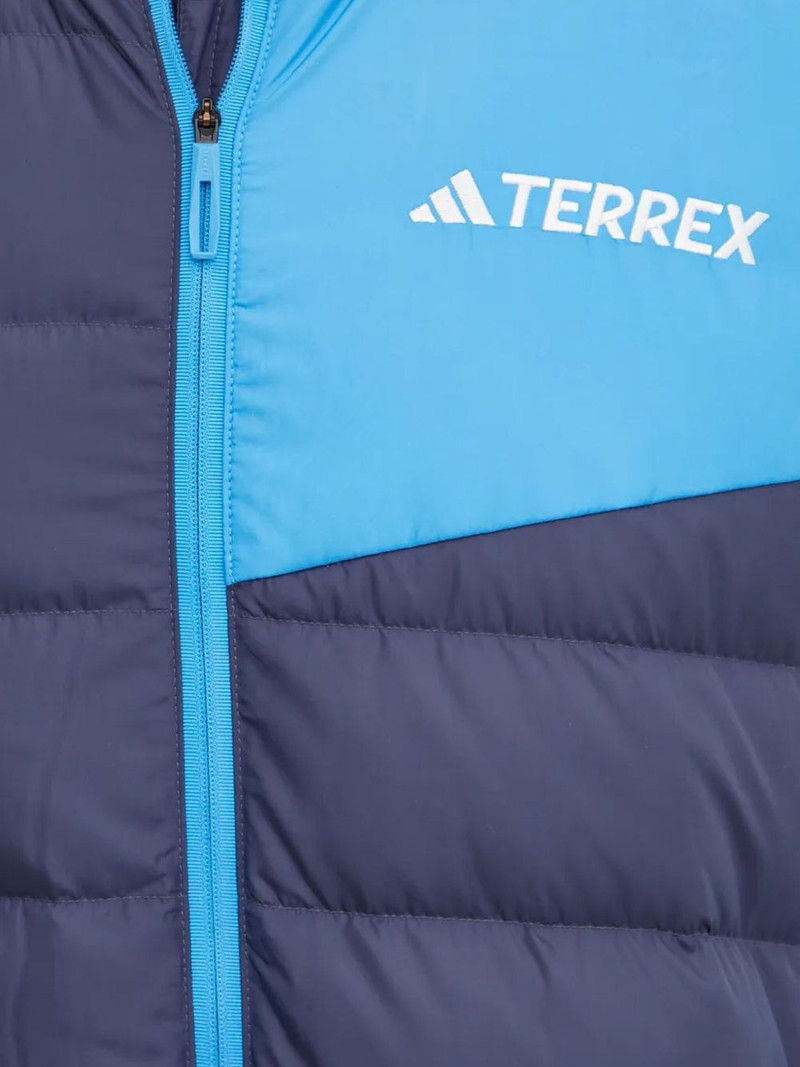 two-tone quilted-design jacket 5