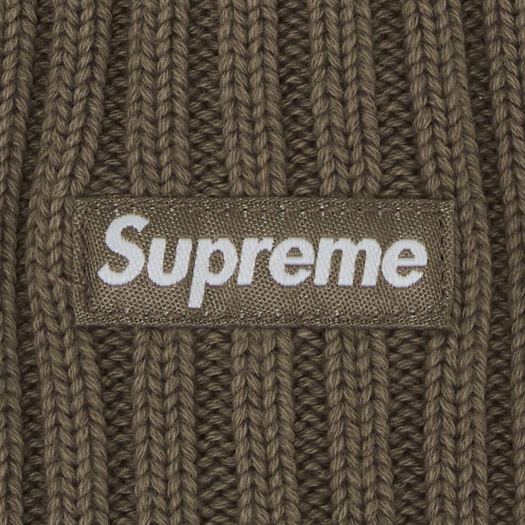 Supreme Overdyed Beanie 'Taupe' - 3