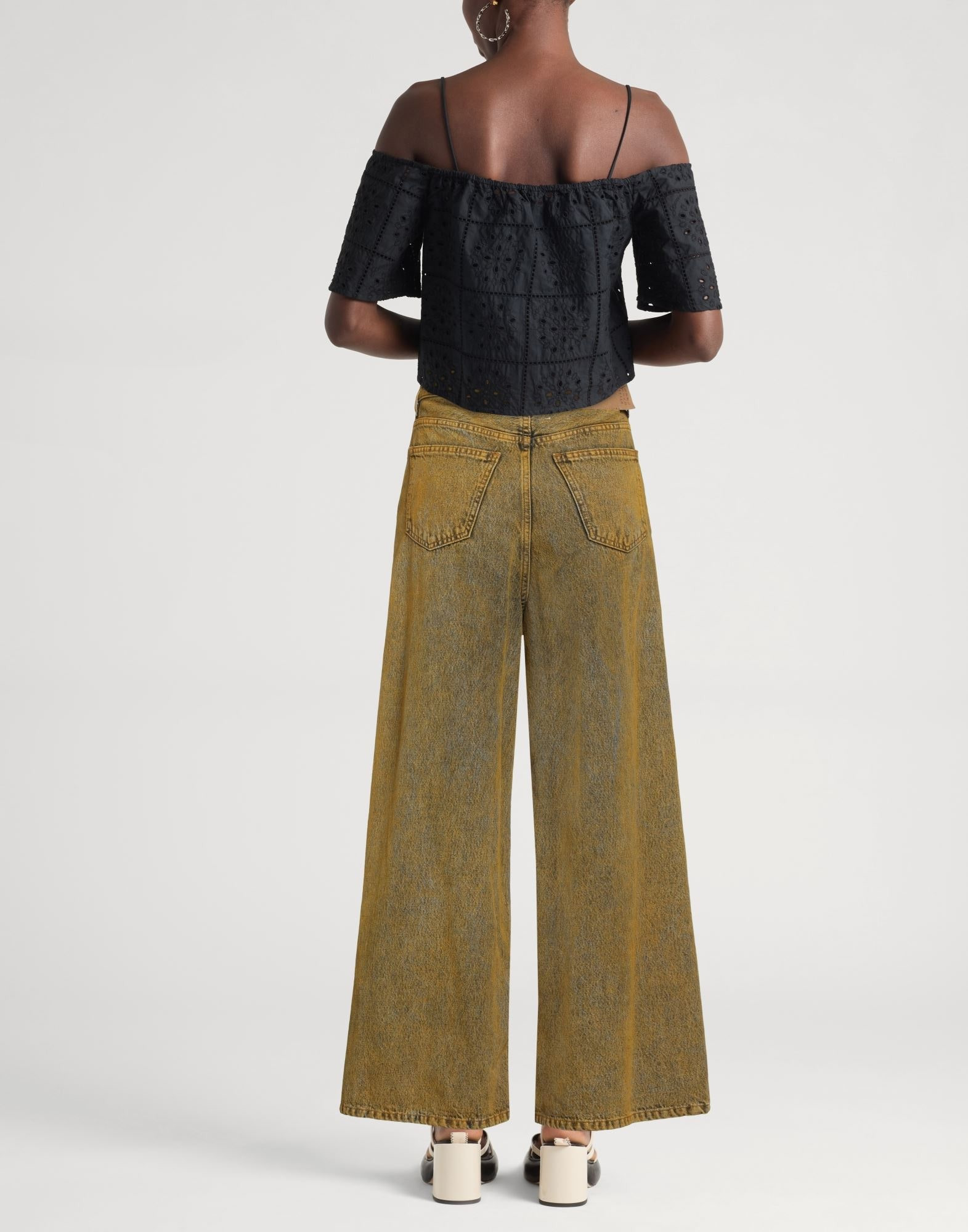 Green Women's Denim Pants - 3