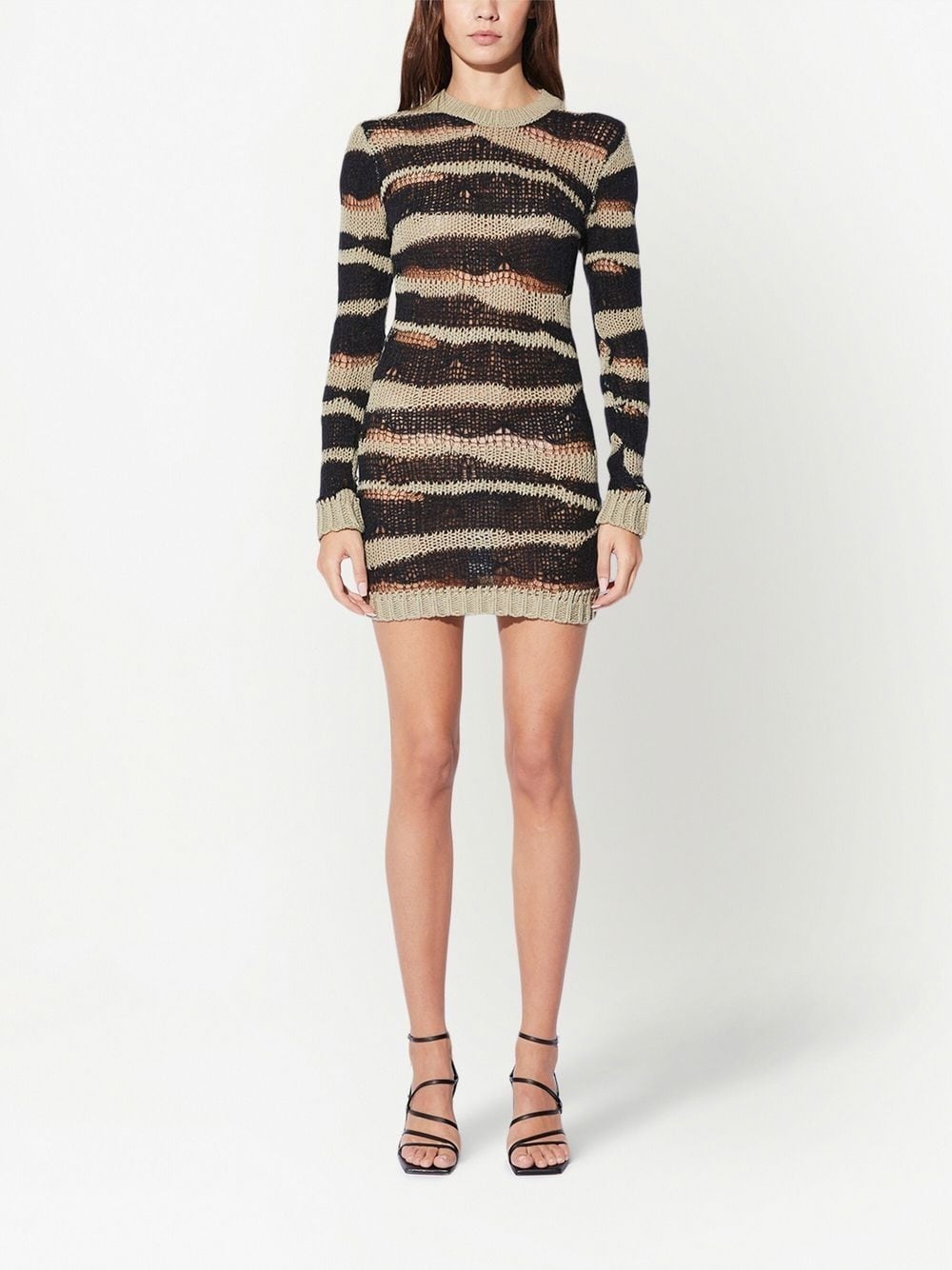 Akamu striped mini dress - 2