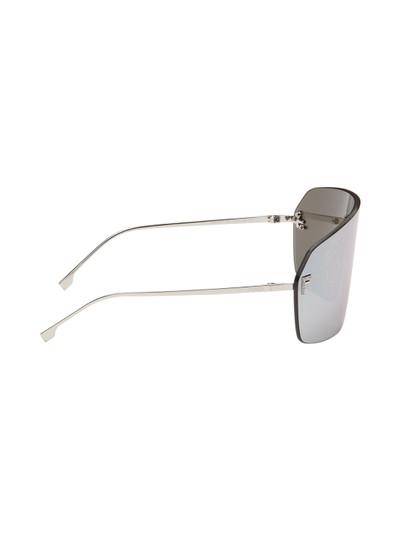 FENDI Gunmetal & Silver Fendi First Crystal Sunglasses outlook