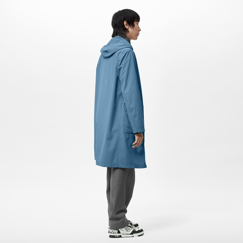 Damier Striped Reversible Parka 4