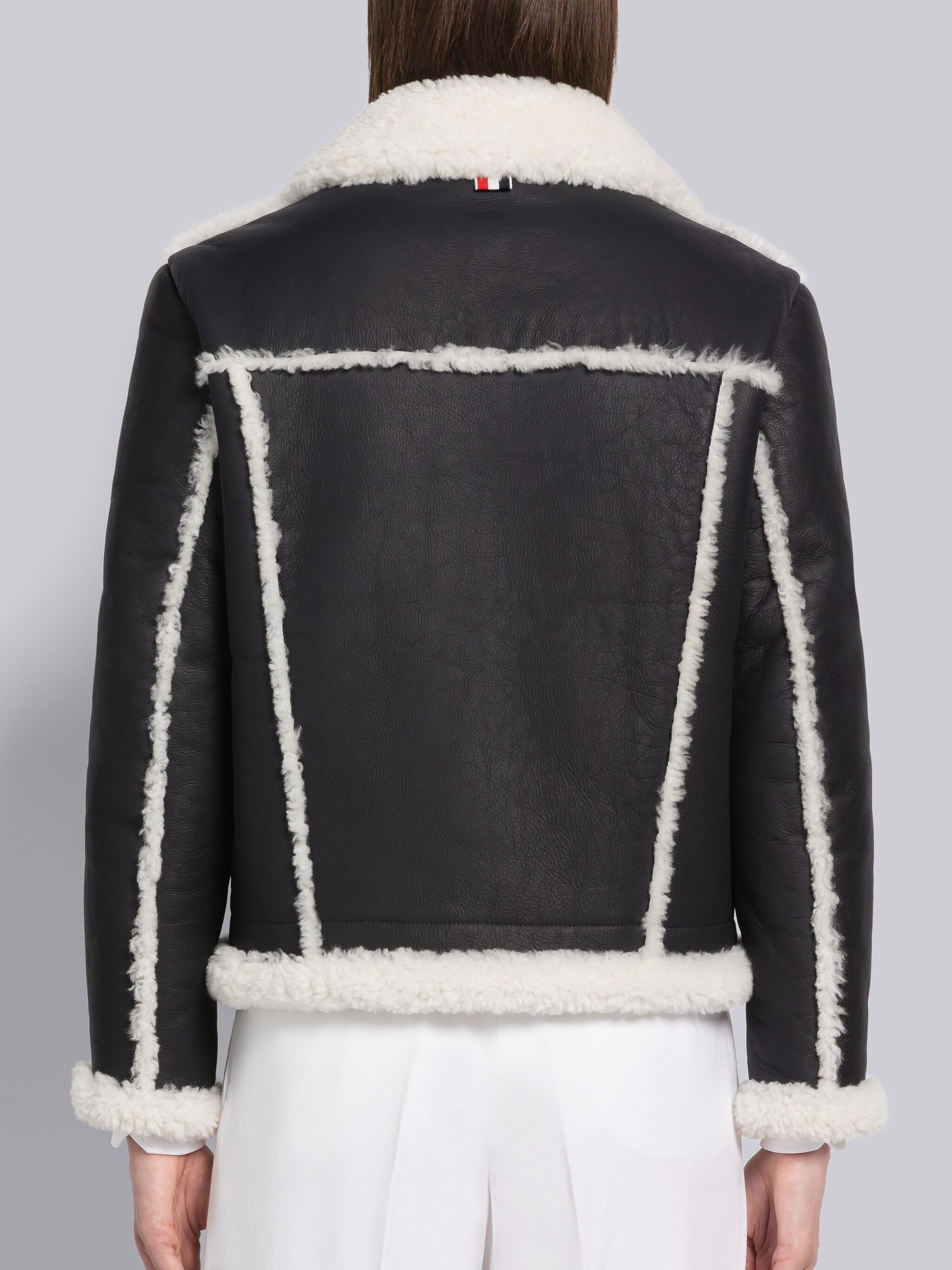 Shearling Patch Pocket Jacket - 3