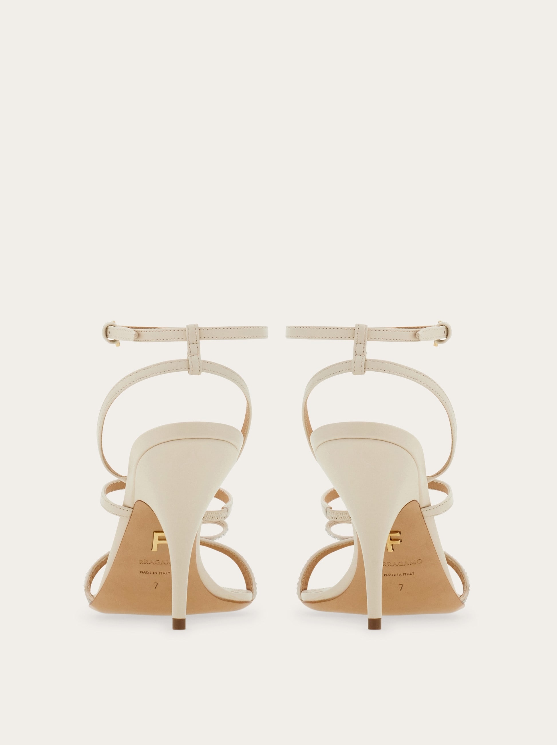 Bridal - Sandal with mini bow - 4