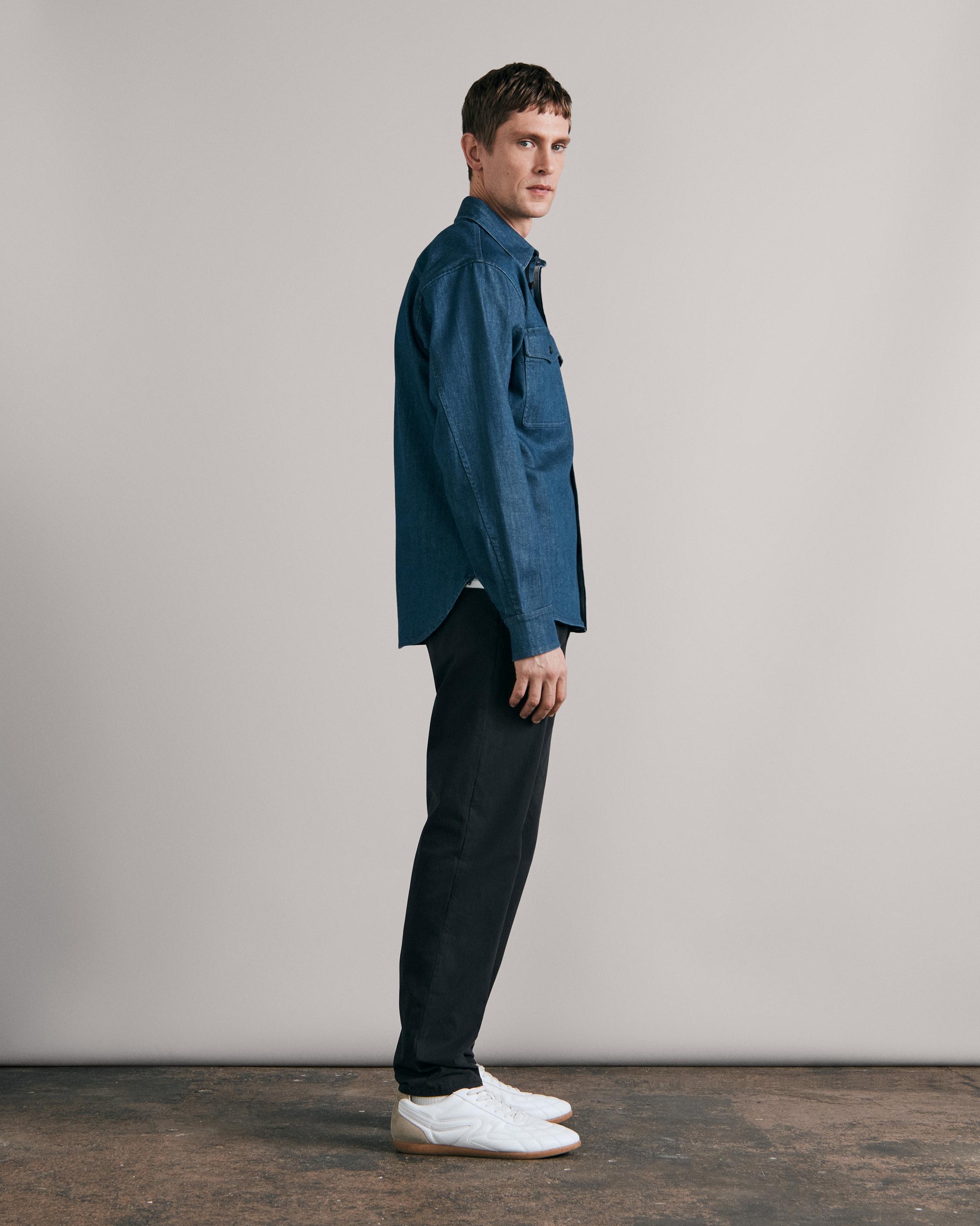 Japanese Cotton Engineered Shirt Jacket
Classic Fit Shirt - 4
