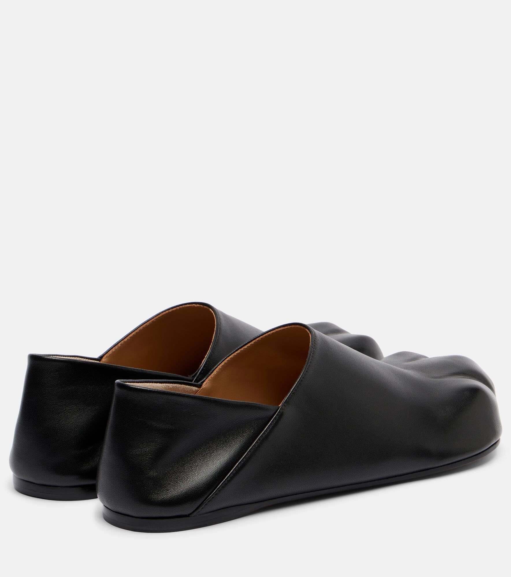 Leather slip-on shoes - 2