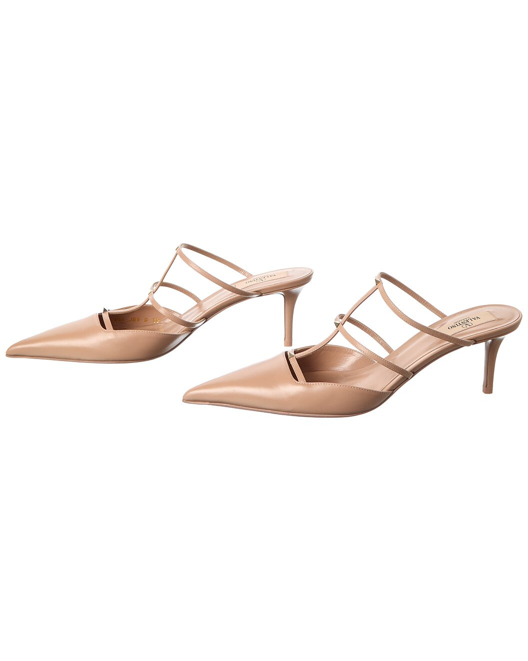 Valentino Rockstud Wispy 50 Leather Mule (Authentic Pre-Loved) - 2
