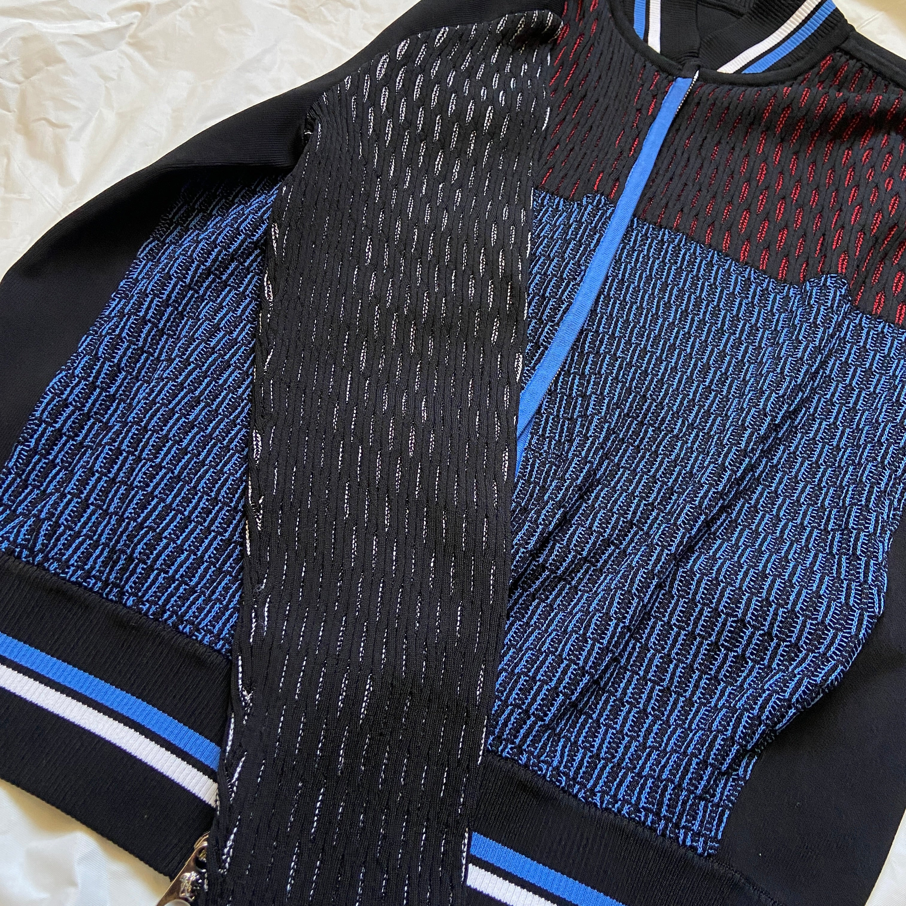 Versace 2015 stretch knit jacket L - 6