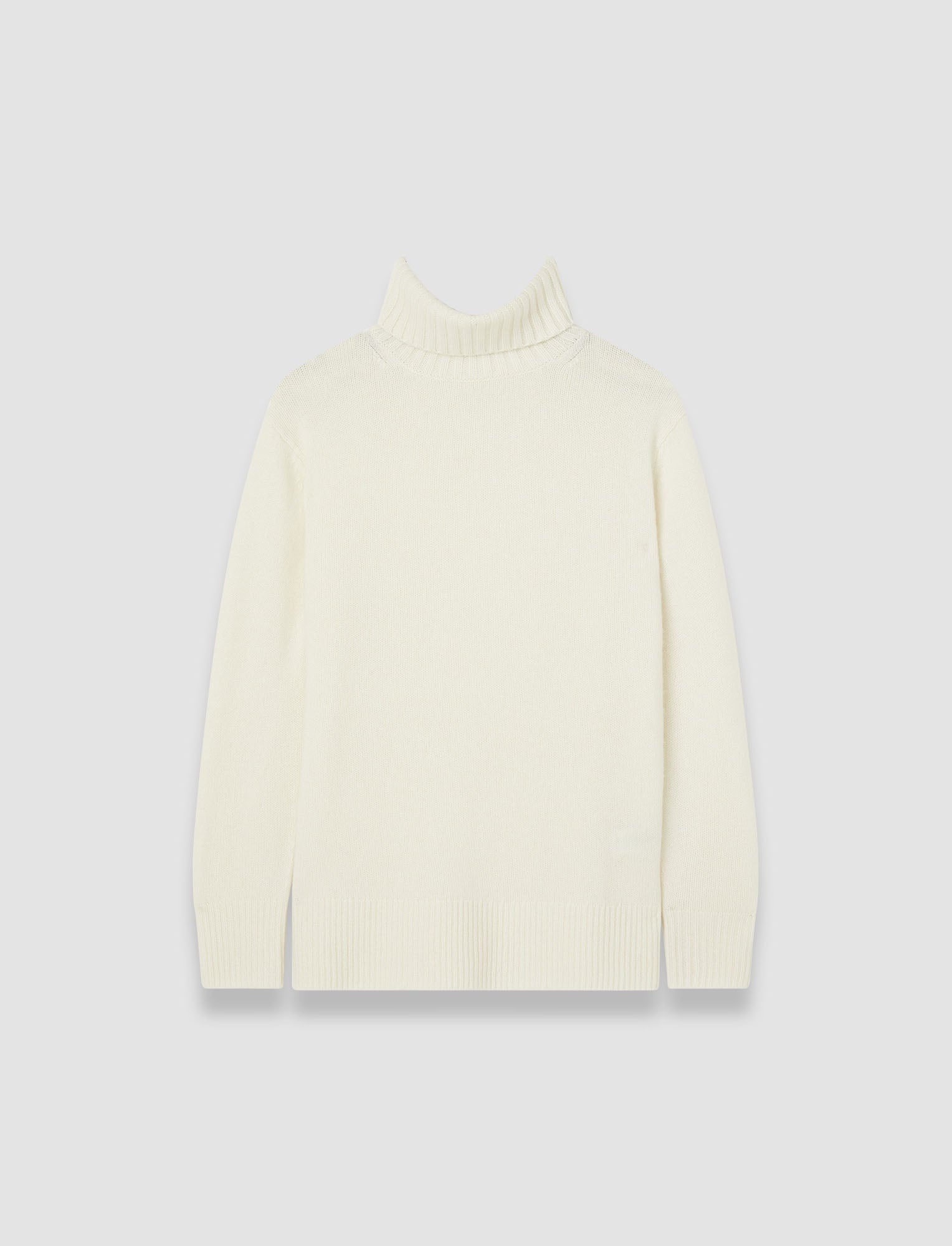 Open Cashmere High Neck Jumper - 1