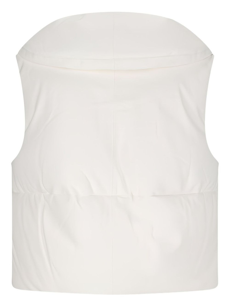 Jil Sander leather gilet outlook