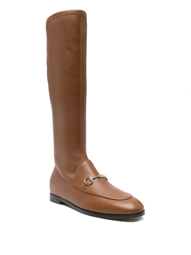 GUCCI Jordaan knee-high boots outlook