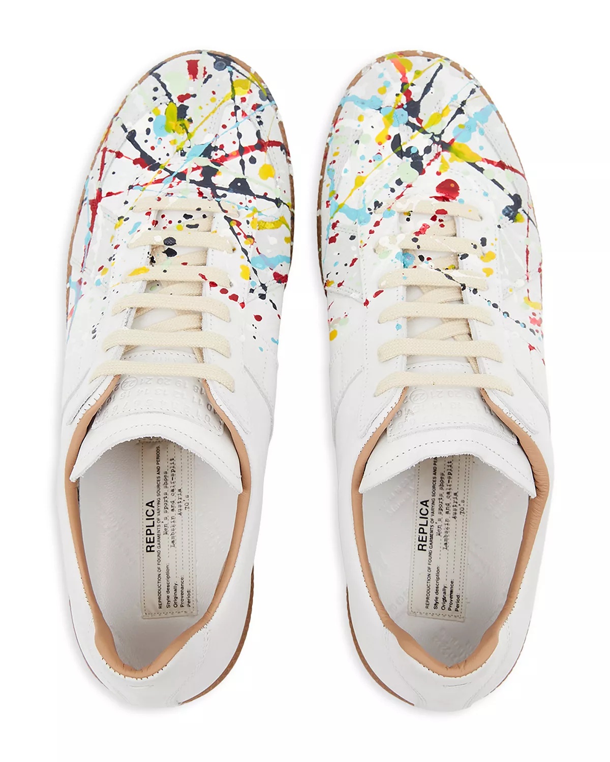 Men's Replica Painter Low Top Sneakers - 2