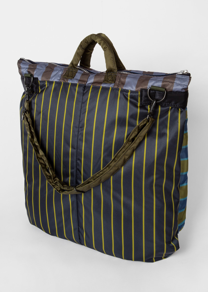 Mixed Stripe Helmet Shoulder Bag - Paul Smith + PORTER 3