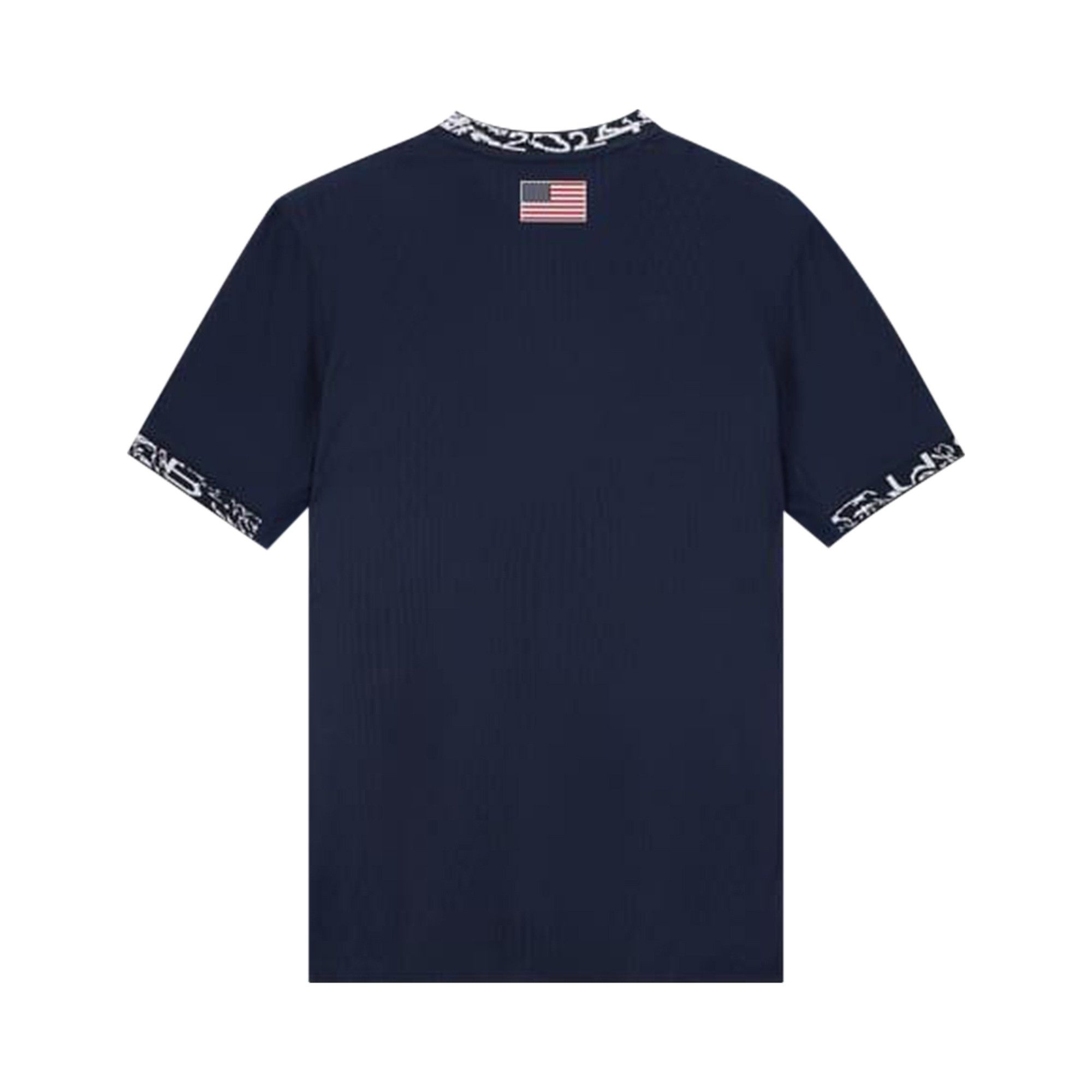 Nike SB Team USA Dri-FIT ADV Short-Sleeve Jersey 'Obsidian/Bright Crimson' - 2