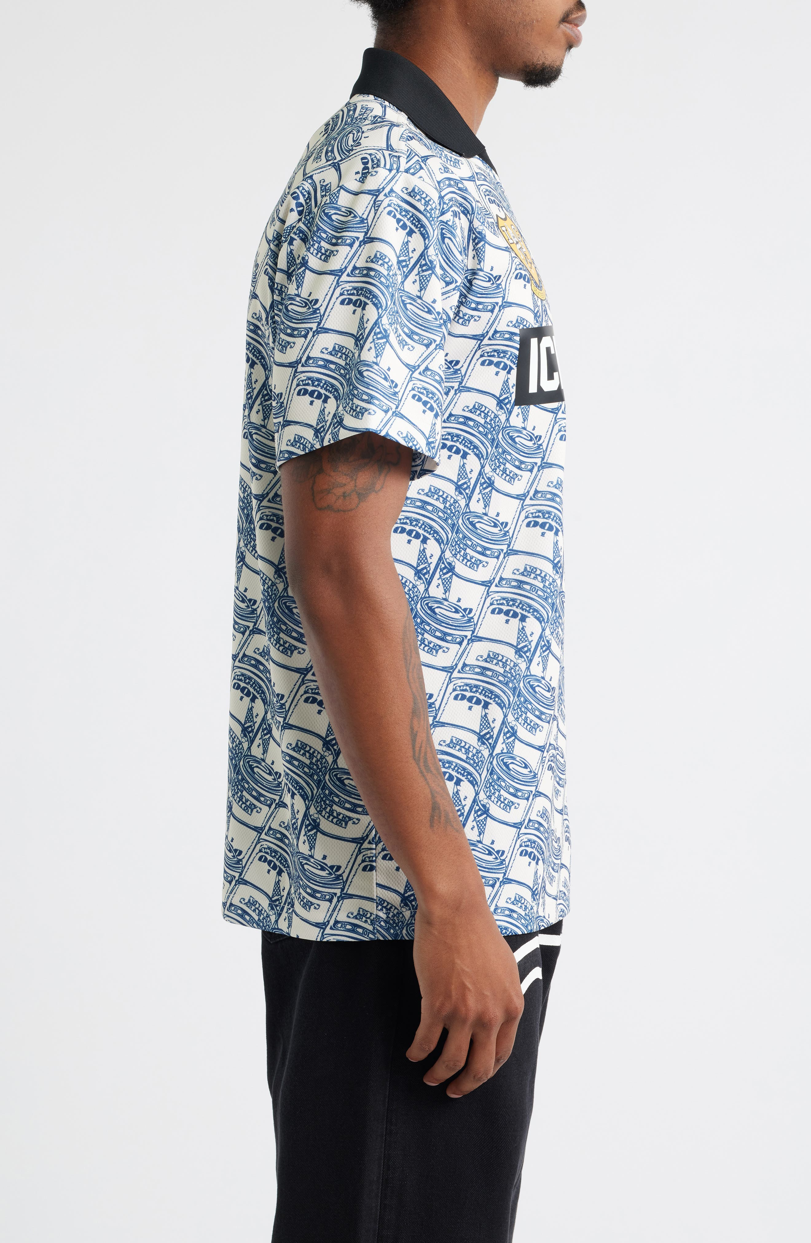 ICECREAM Stacks Soccer Jersey in Antique White at Nordstrom - 3
