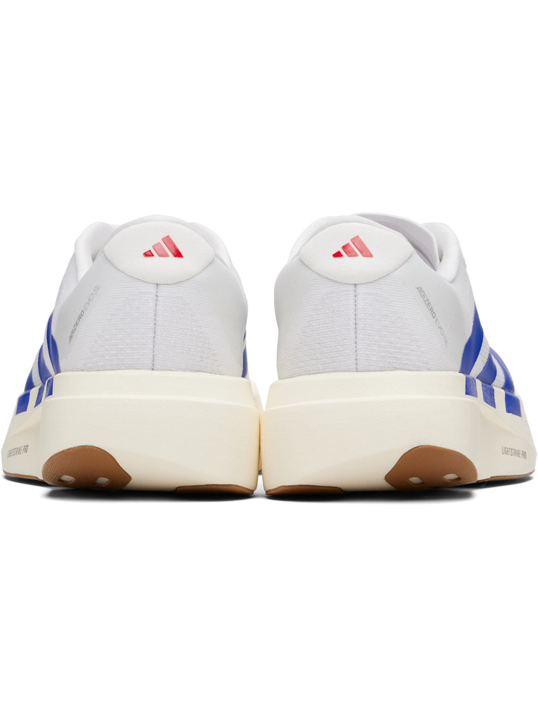 White Adizero EVO SL Sneakers - 2