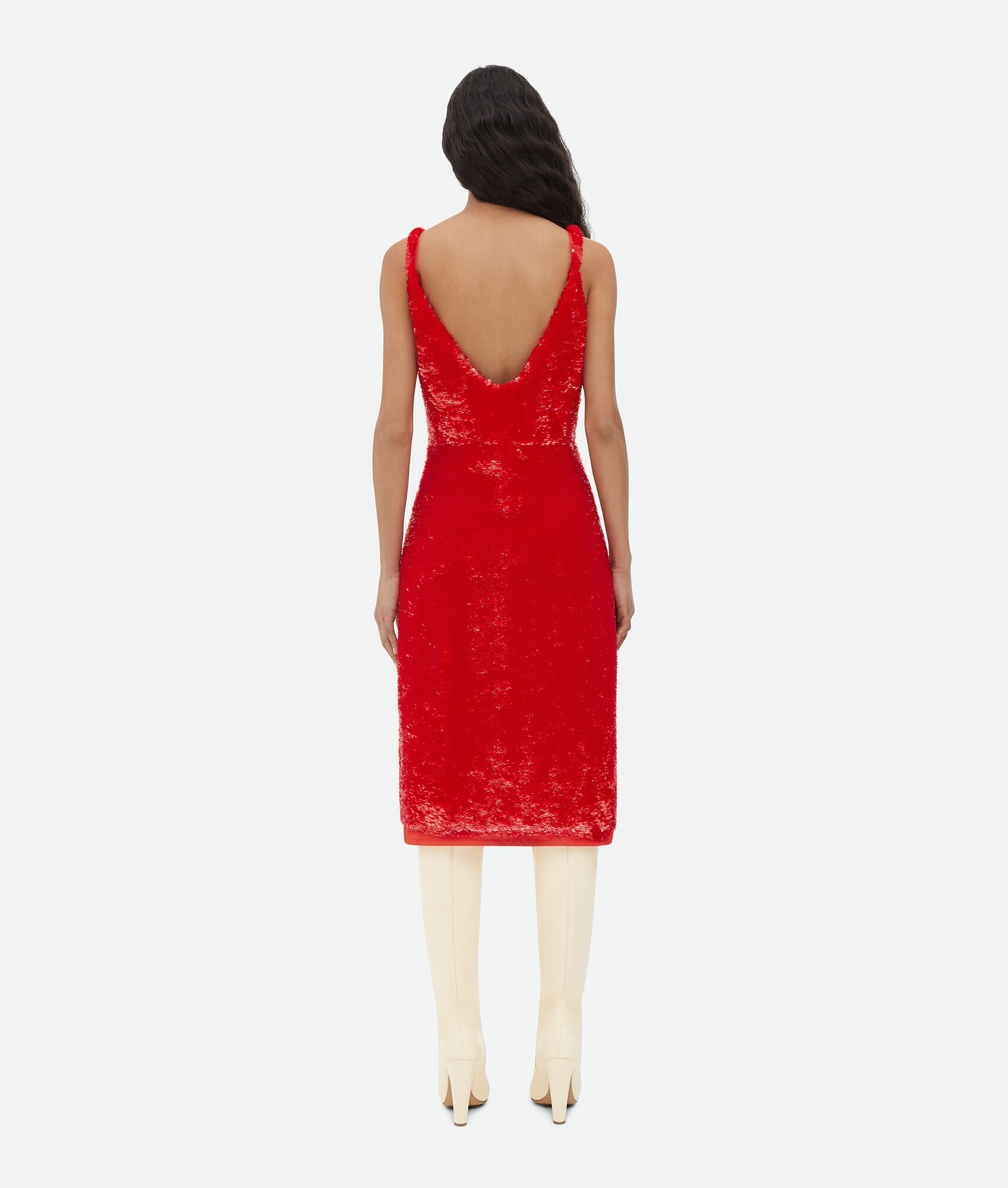Sequin Embroidered Midi Dress - 3