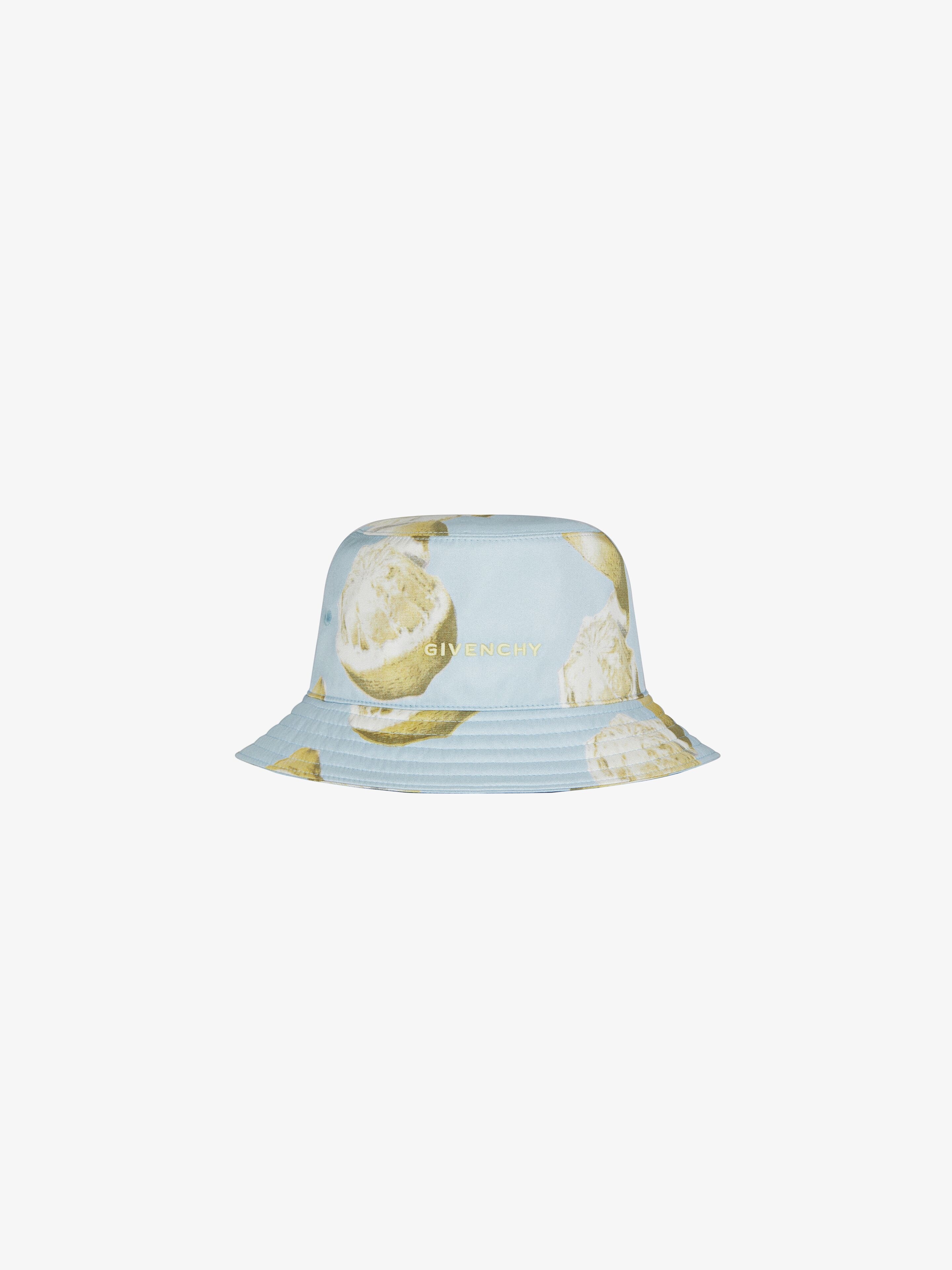 GIVENCHY PRINTED BUCKET HAT IN SILK - 1