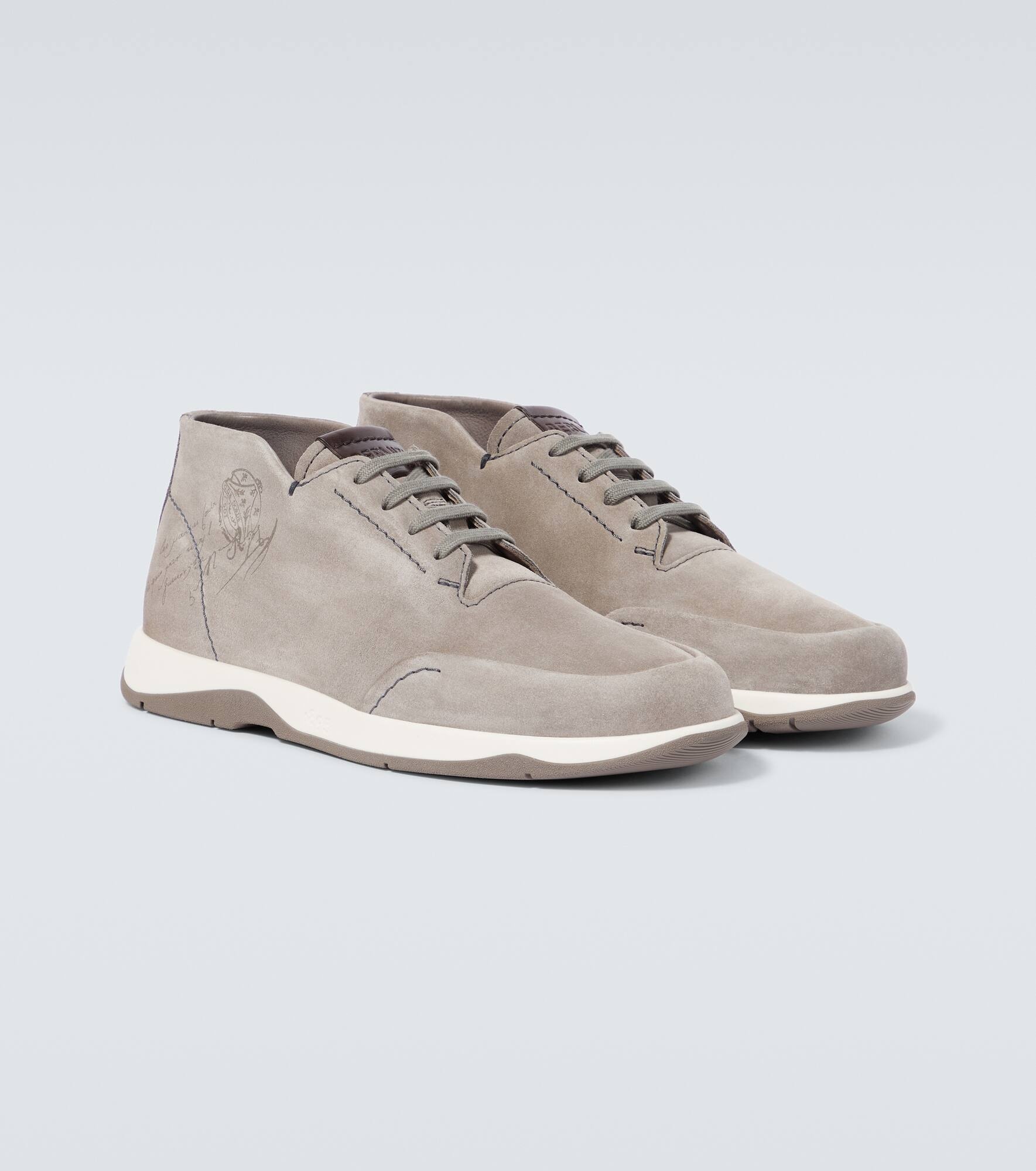 Suede sneakers - 5
