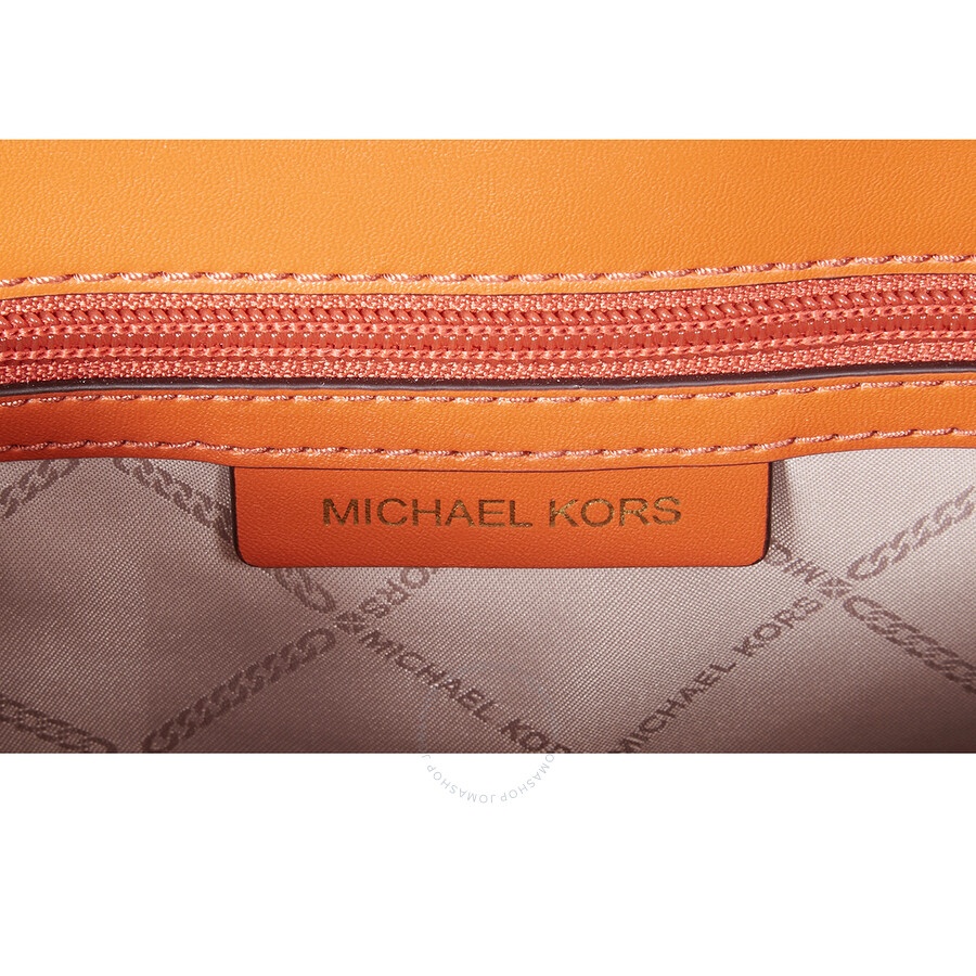 Michael Kors - Michael Kors Hally Signature Logo-print Saddle Crossbody Bag - 6