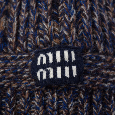 Miu Miu Wool knit beanie outlook