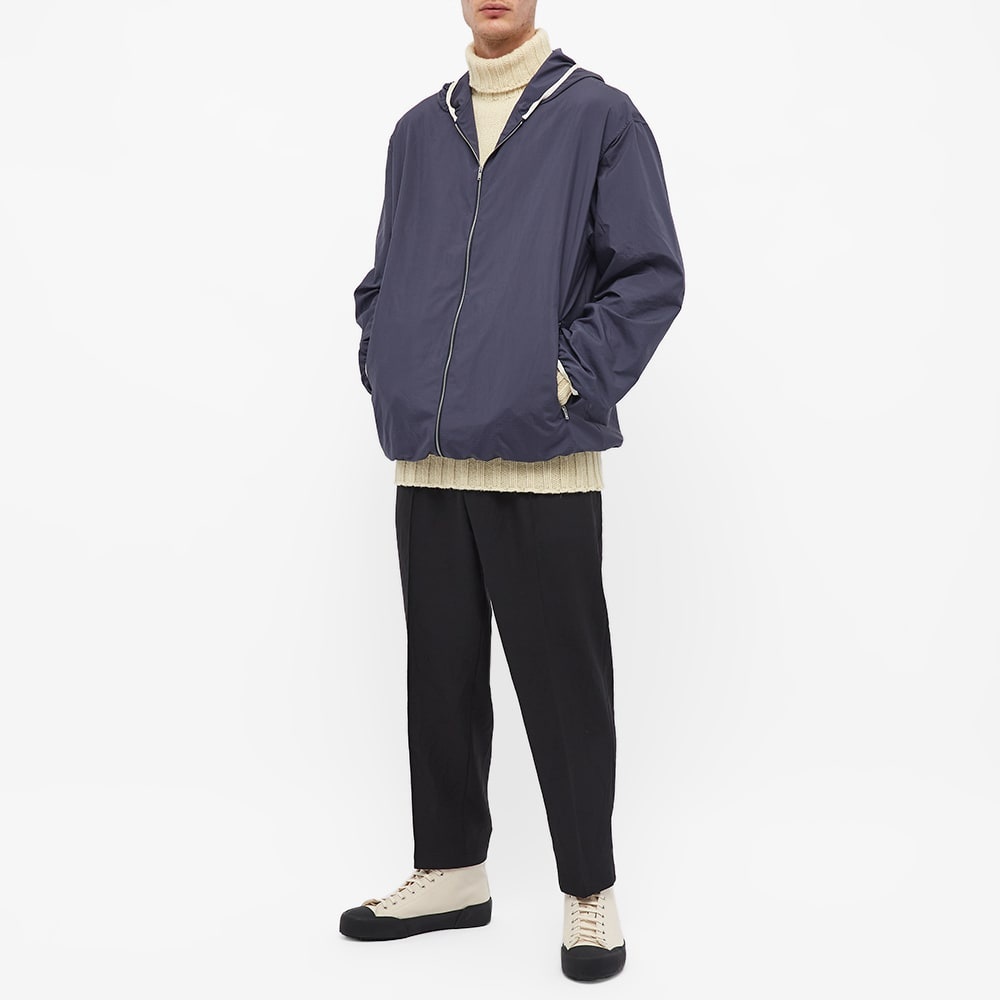 Jil Sander Plus Zip Packable Hooded Windbreaker - 7