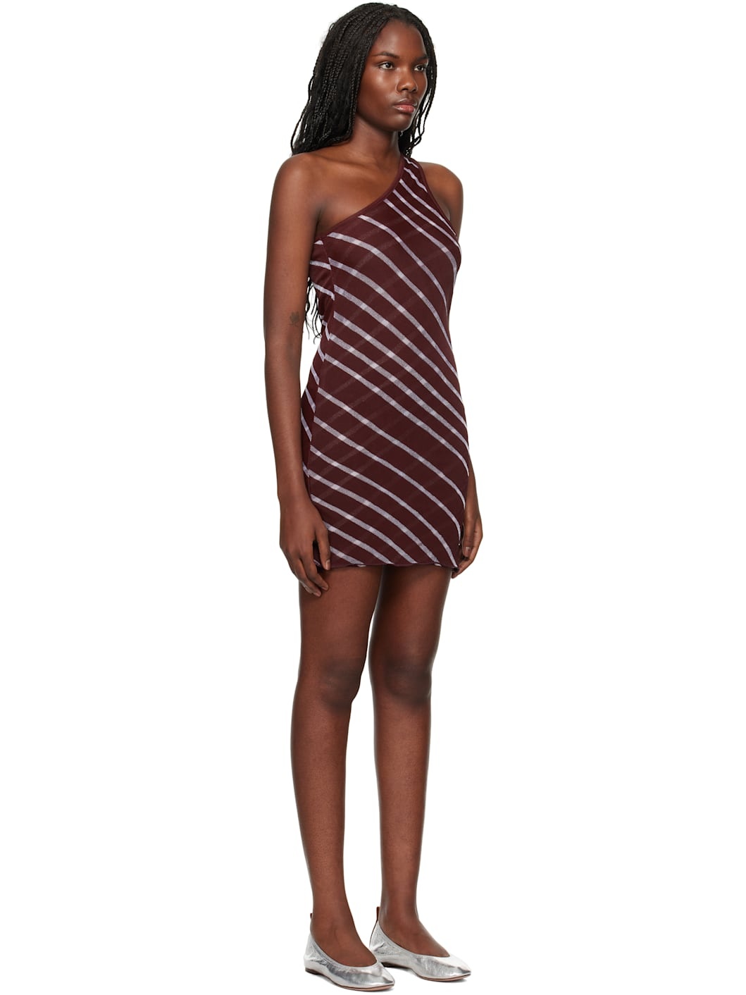 Burgundy Irina Minidress - 2