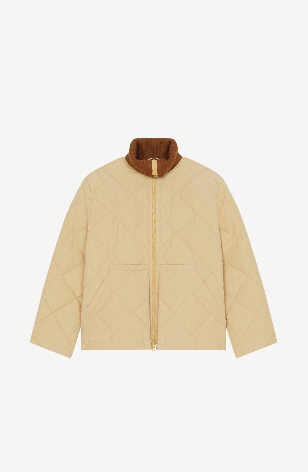Lightweight quilted down jacket - 1