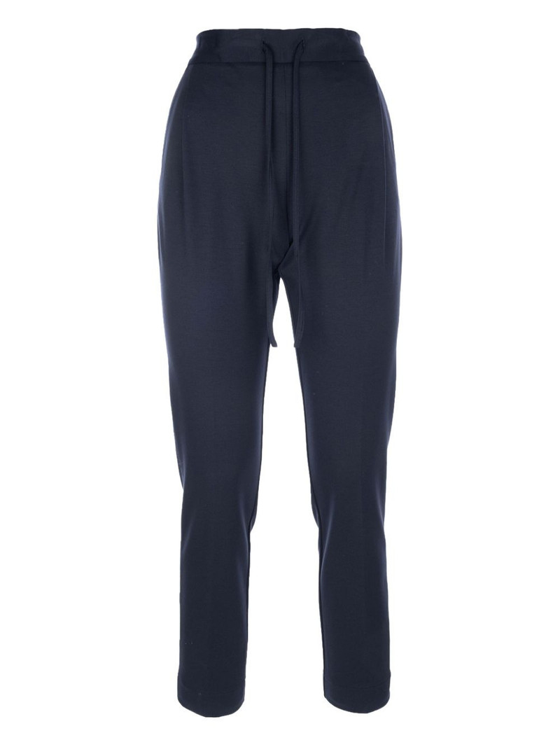 drawstring-waist trousers 1