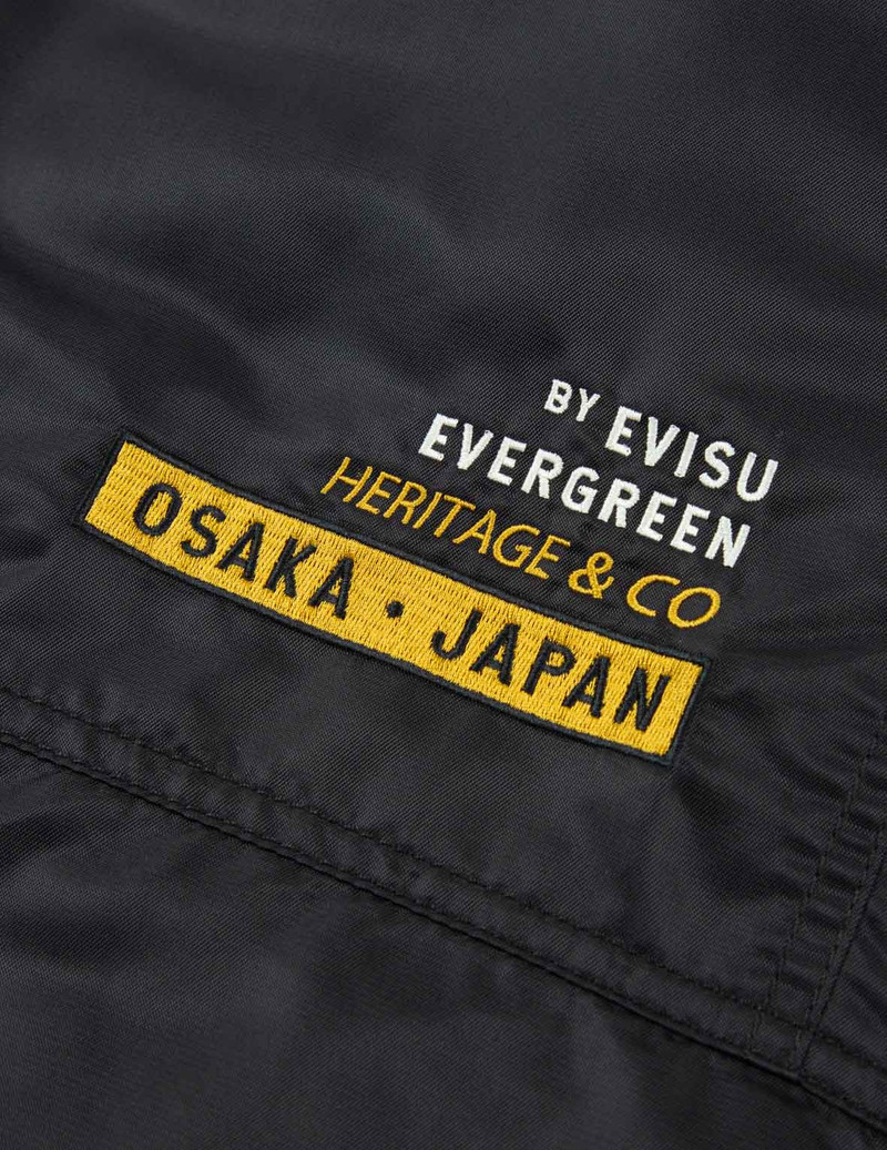 GODHEAD BADGE AND MOTTO EMBROIDERY PARKA 8