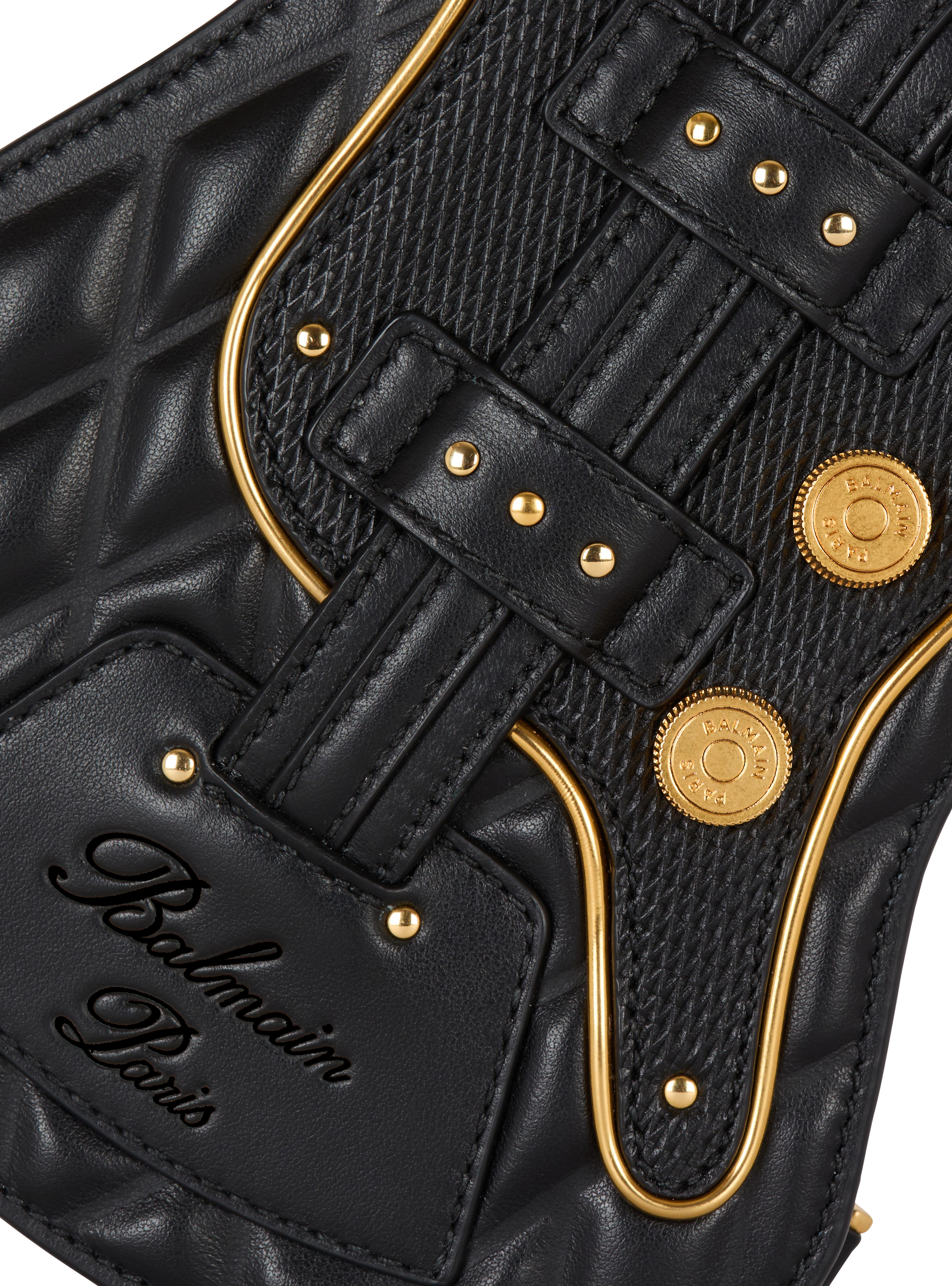 Guitar quilted calfskin bag - 7